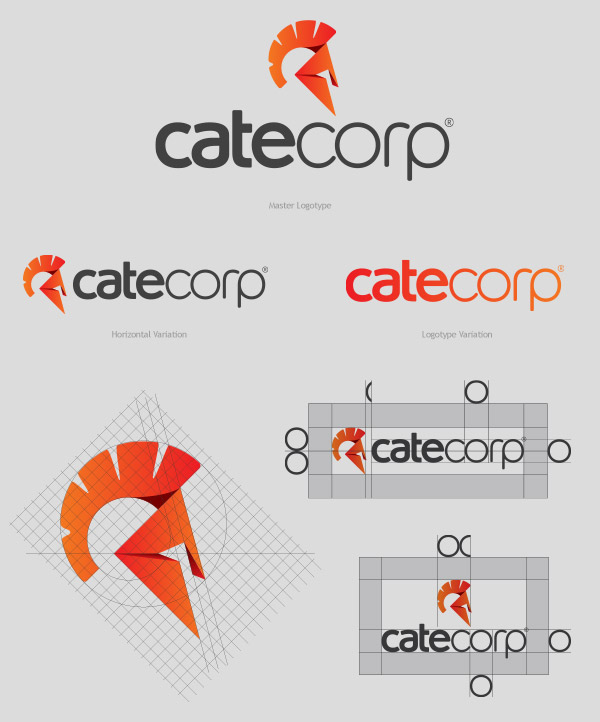 Cate Corp - Logo Design by Chris Bernay