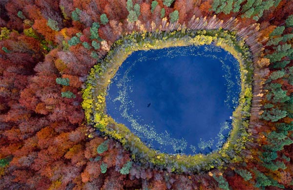 Polish Autumn - Aerial Photography by Kacper Kowalski