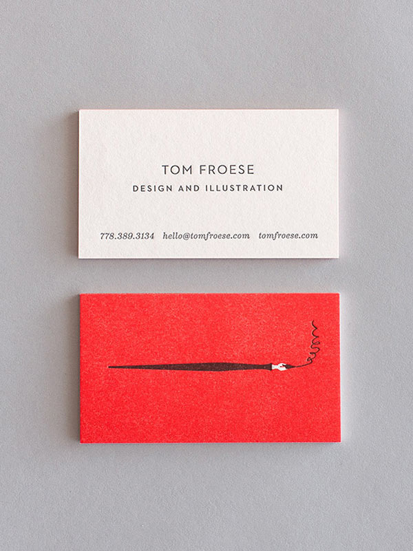 Business Cards by Tom Froese