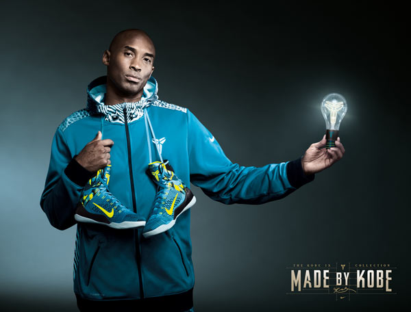 Martin Schoeller Shoots Kobe Bryant with Picasso Inspired NIKE Flyknit Sneakers