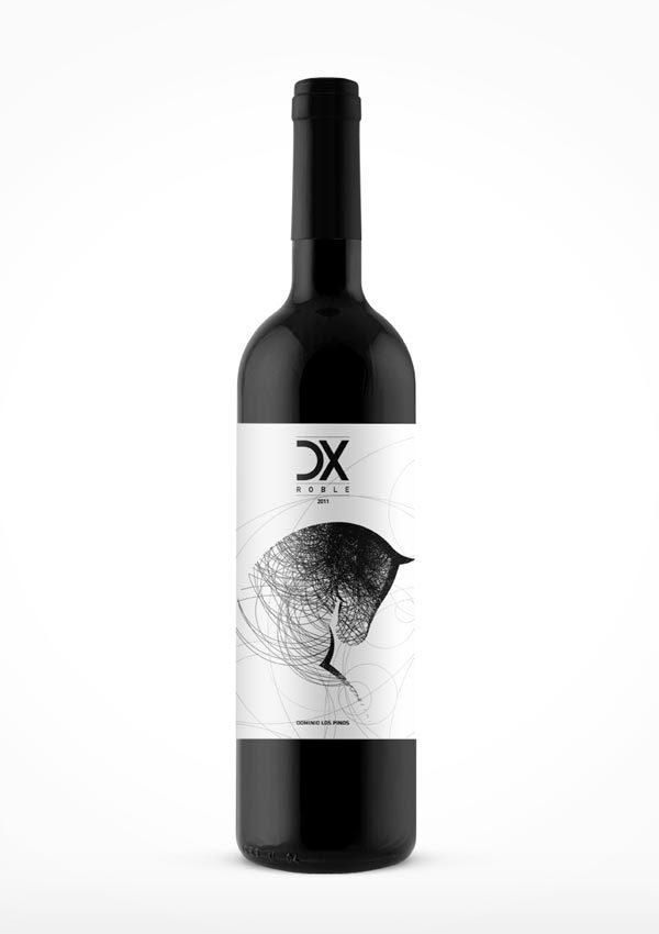 Label design DX Roble by Armoder Arte & Diseño