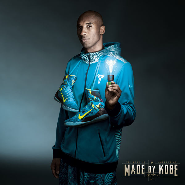Martin Schoeller Shoots Kobe Bryant with Picasso Inspired NIKE Flyknit Sneakers