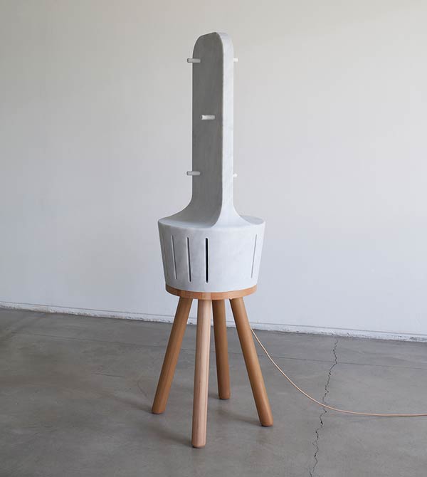 HEATTY - marble fan heater by Claudio Larcher