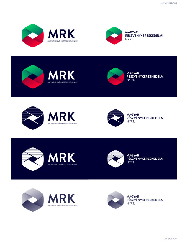 Magyar Részvénykereskedelmi Nyrt. - Logo Versions by Martzi Hegedűs