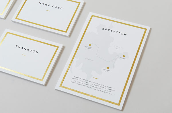 Wedding Collateral Design by Kevin Tran