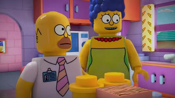 "Brick Like Me" LEGO-themed episode of The Simpsons