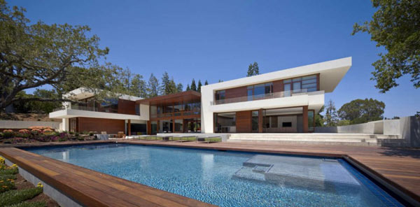 The OZ Residence in Silicon Valley, California by Swatt Miers Architects