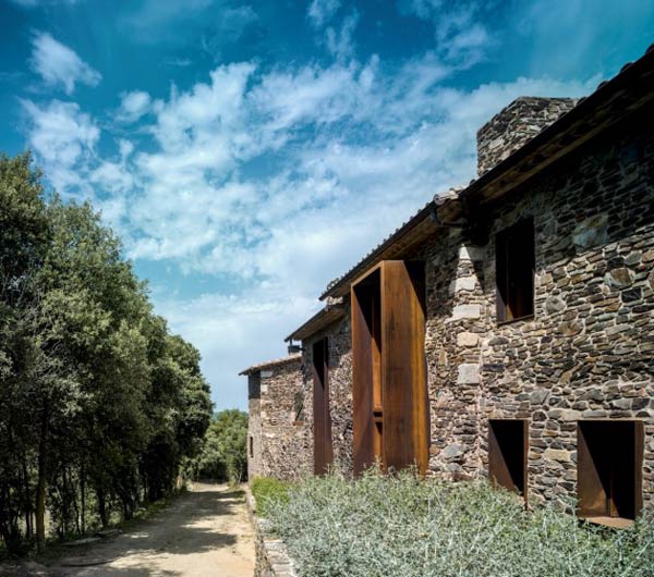 Restoration of an old Catalan farmhouse in Girona, Spain by ZEST Architecture