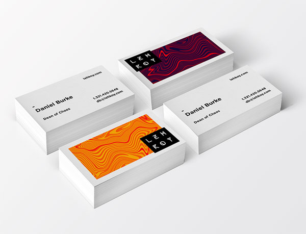 LEHKOY business cards
