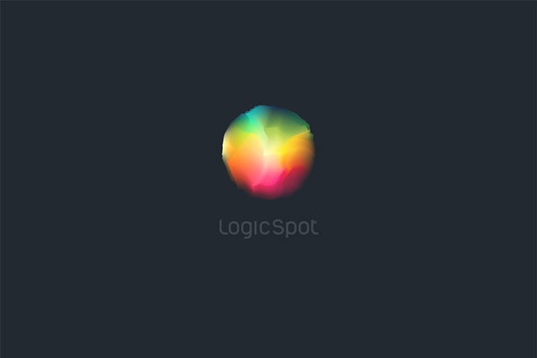 Motion blur logo design