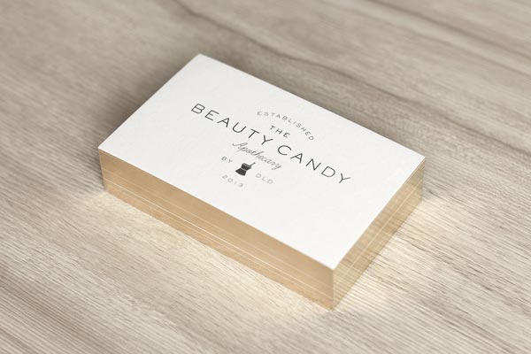 The Beauty Candy Apothecary - store identity and  business cards by Bravo Company