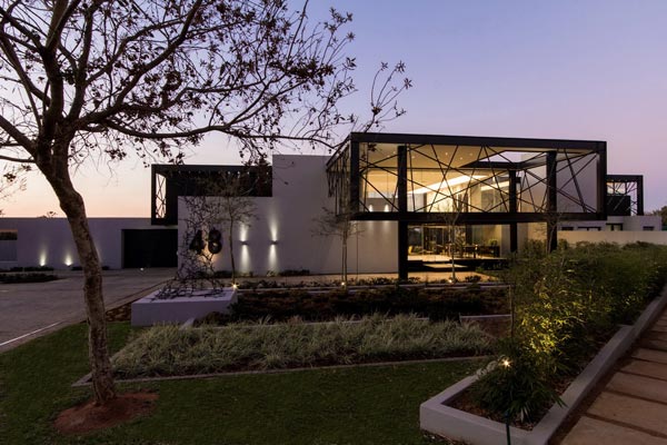 House Ber located in Carlsworld, Midrand, South Africa by Nico and Werner van der Meulen.