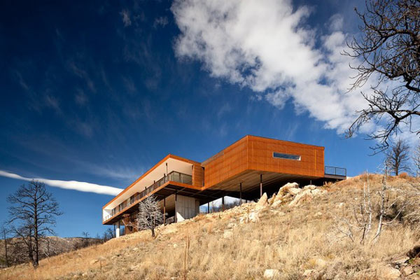 The Sunshine Canyon Residence in Boulder, Colorado by THA Architecture.