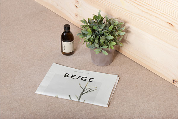Beige brand design by Josep Puy, a graphic designer from Barcelona, Spain.