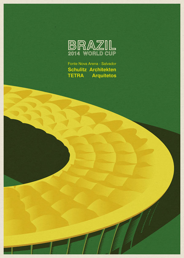 Fonte Nova Arena in Salvador by Schulitz Architekten and TETRA Arquitetos - Brazil 2014 World Cup Stadiums