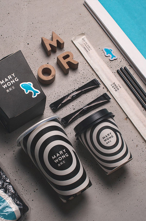 Mary Wong brand design by Moscow based design studio Fork.