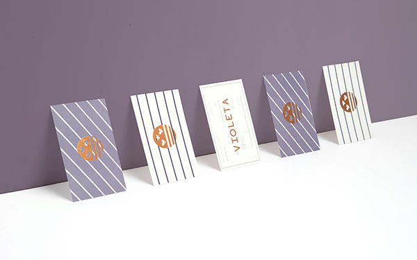 Different business cards.