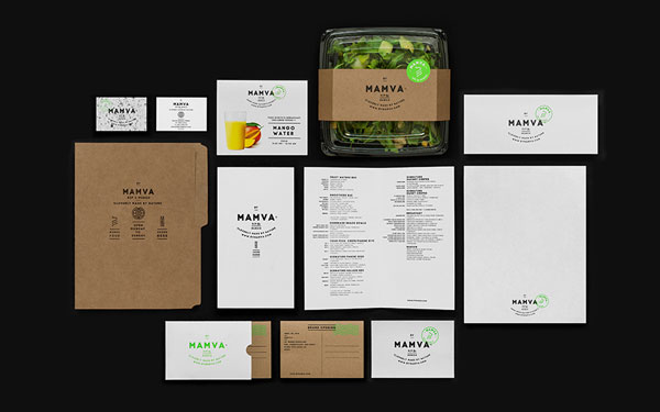 Graphic design for stationery, packaging, and branding materials.