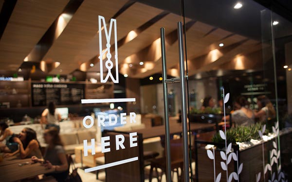 Mamva, a restaurant specializing in healthy fast food.