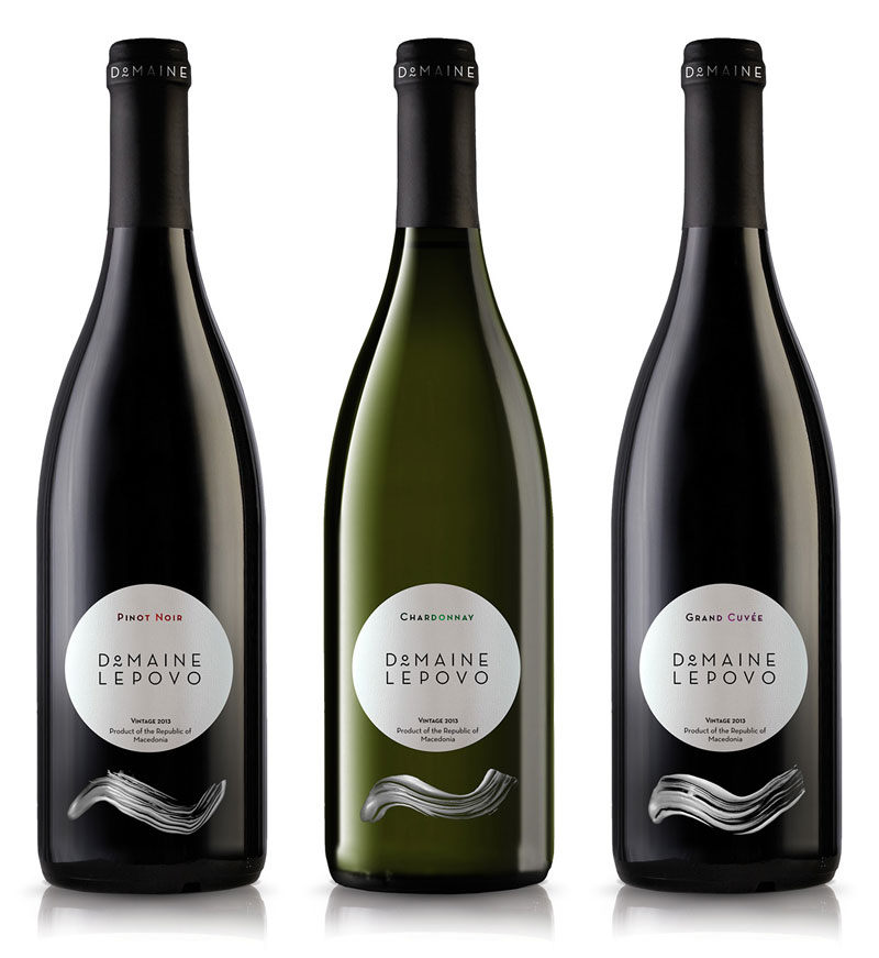 Domaine Lepovo - limited edition wine packaging.