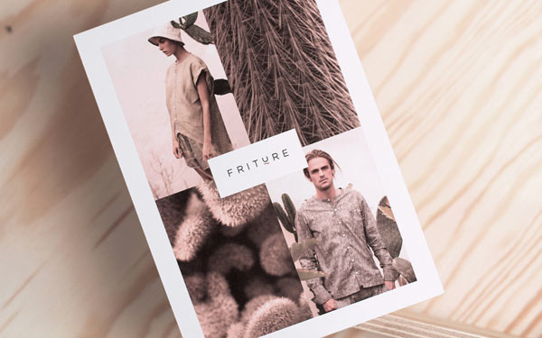 Imaging of Danish fashion label Friture.