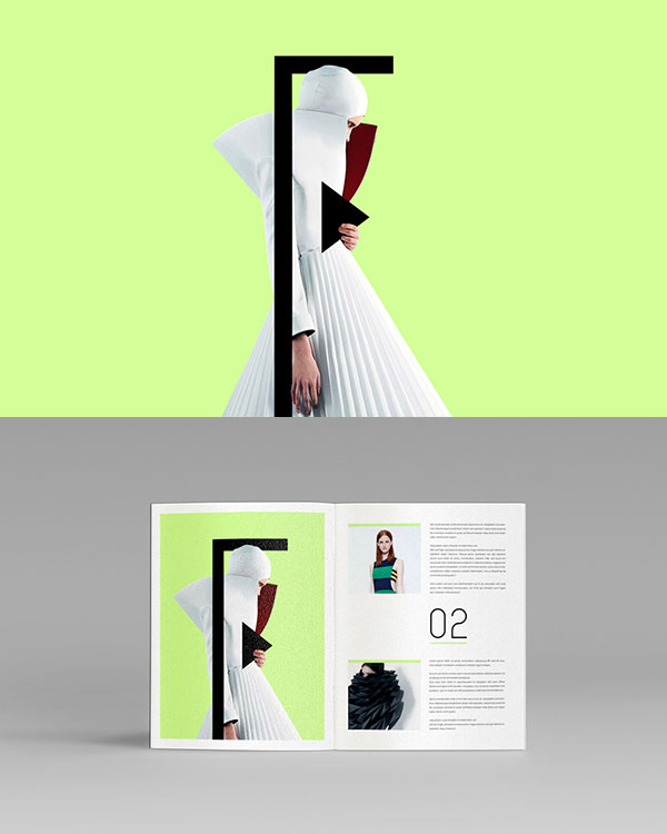 FASHIONB - Fashion blog and magazine design by agency Pixelinme.