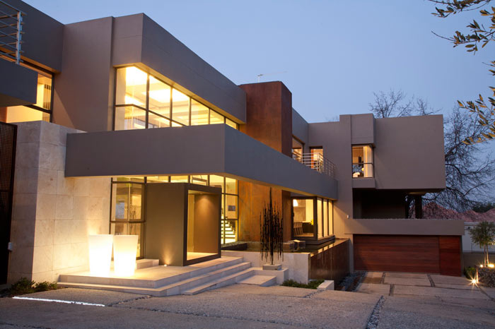 House Eccleston in Bryanston, Johannesburg, South Africa by Nico and Werner van der Meulen.