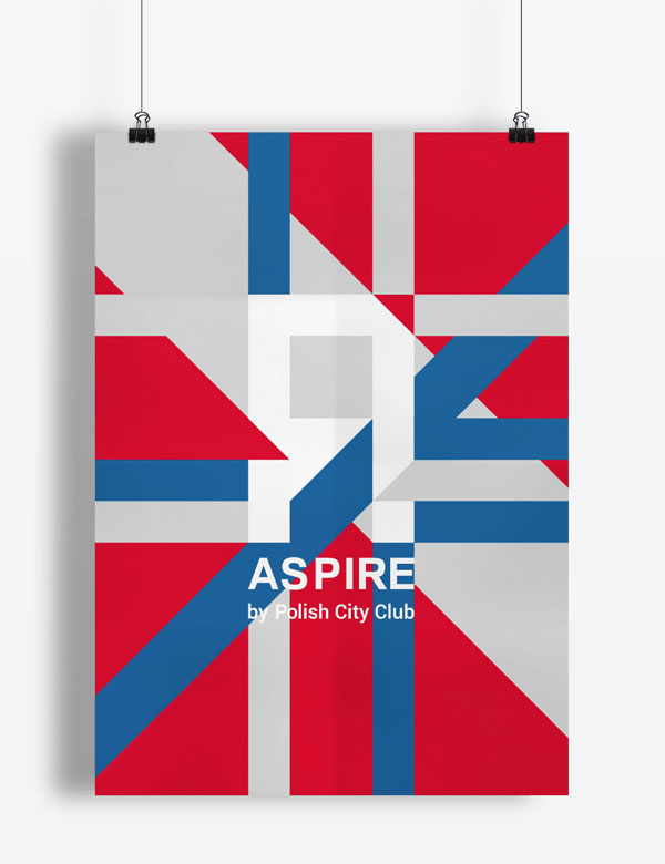 Aspire by Polish City Club - Poster design.