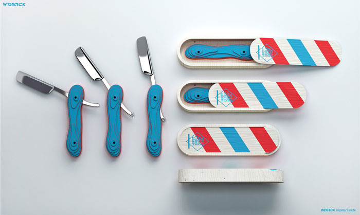 WDSTCK Goods & Crafts - Extension of WOODSTOCK Sawmill identity into product design.