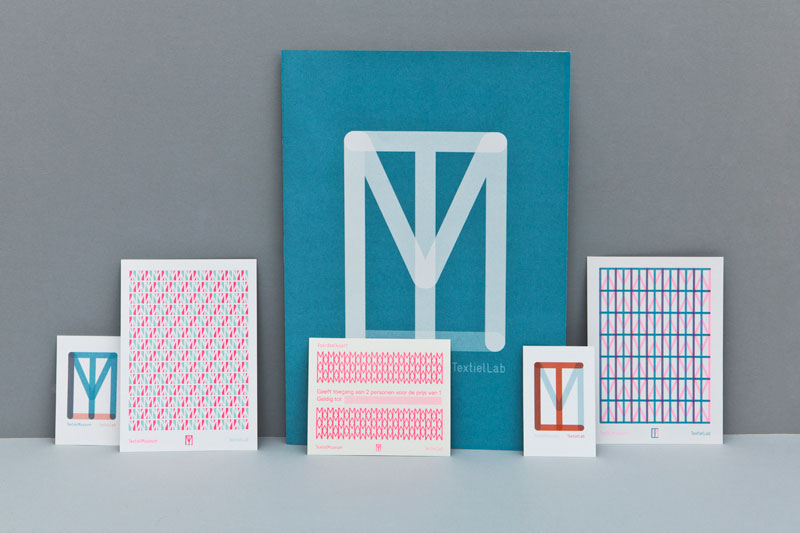 TextielMuseum and TextielLab identity by Raw Color.