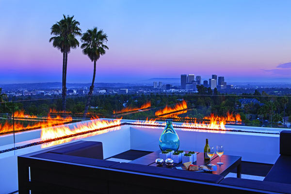 Overlooking view of Los Angeles.