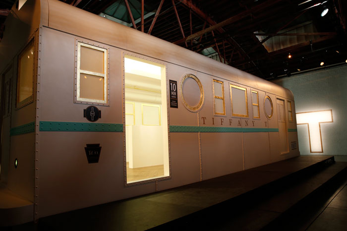 Tiffany & Co. T Train Experiential Installation Comes and Goes in Chelsea.