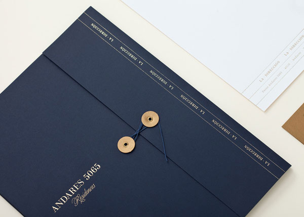 Communication design for a sophisticated hotel identity.