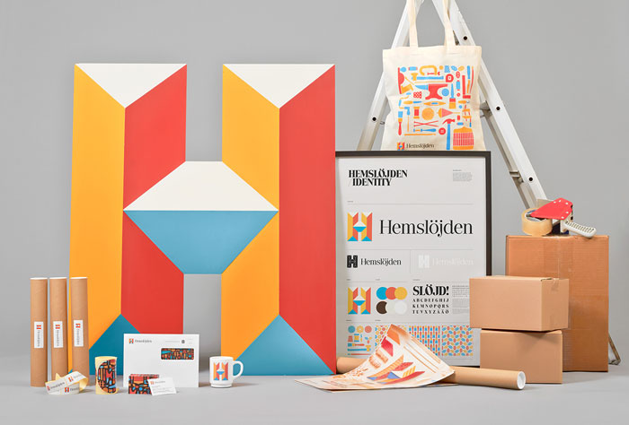 Swedish Handicraft Societies - Visual identity design by Snask, a Stockholm based brand, graphic design and film agency.