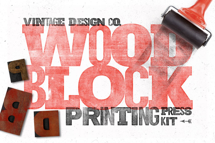 The WoodBlock printing press kit.