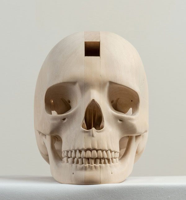A Fast Death (Supernumerary) - laminated, hand carved wood - work from 2013.
