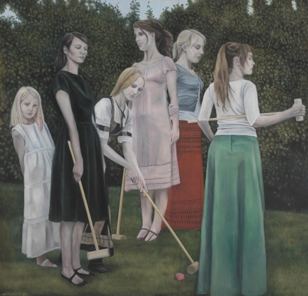 The Perfectionists, 200x190 cm, oil on canvas.