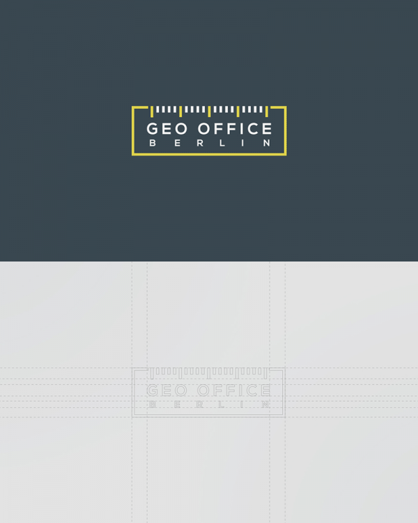 Geo Office Berlin - Logo design by agency Pixelinme.
