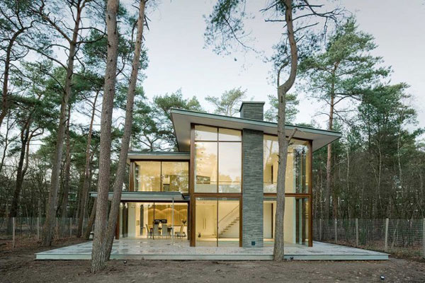 Villa Kerckebosch in Zeist, the Netherlands by Engel Architecten.