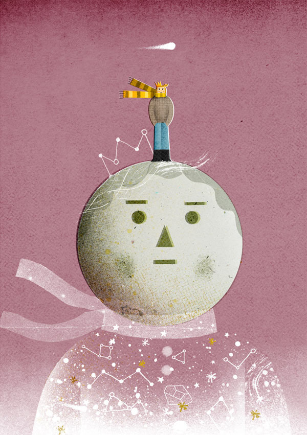 Le petit prince - Illustration by Philip Giordano.