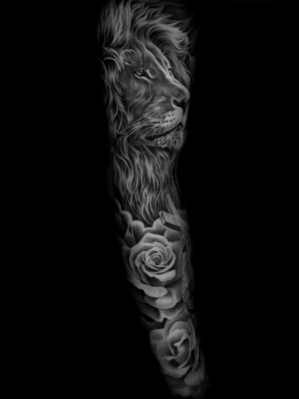 Tattoo artwork by Jun Cha.