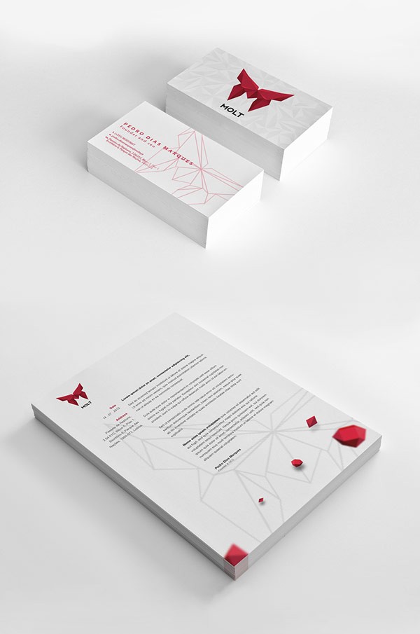 Business cards and stationery.