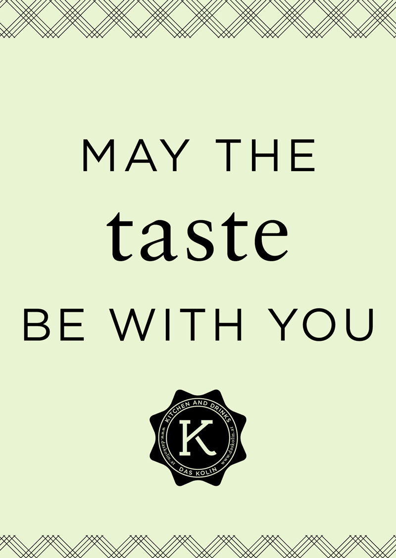 May the taste be with you.