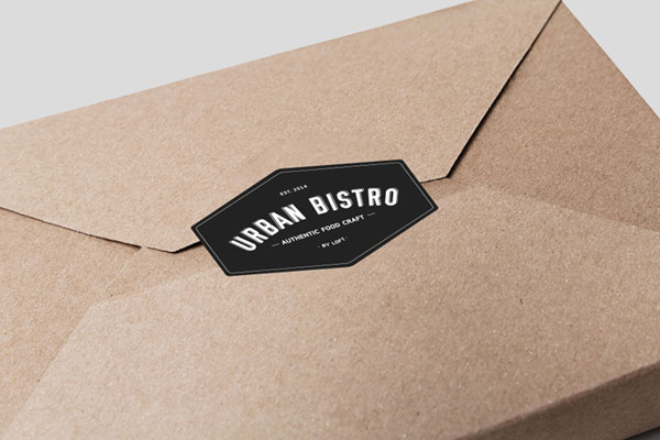 Simple and clean packaging.