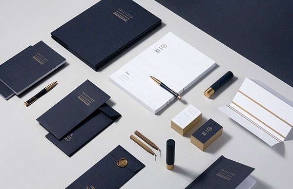 Brand and stationery design for Privilege, a retail company from Dubai that deals with luxury goods.