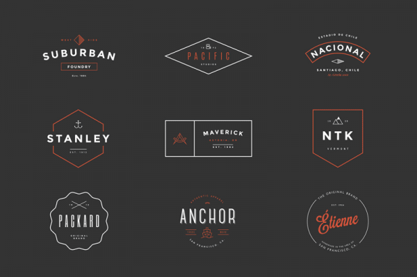 You can download these stylish vintage logos for low budget.