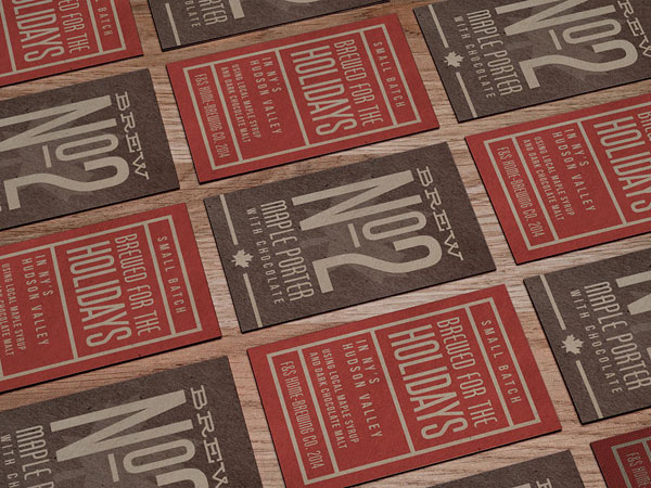 Business cards with a nice vintage look.
