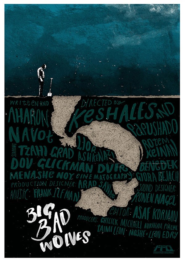 Typographic Illustrations - Poster artwork for Frightfest 2013.