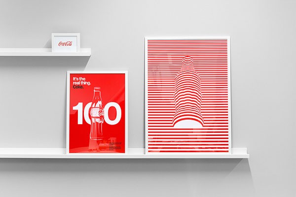 Coca-Cola — 100 years of the iconic glass bottle - designs by Mash Creative for an exhibition and up-coming publication.