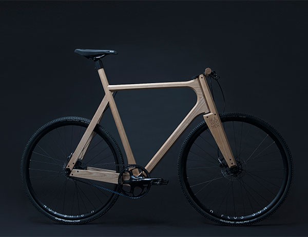 The Wooden Bike by Amsterdam, the Netherlands based product and furniture designer.